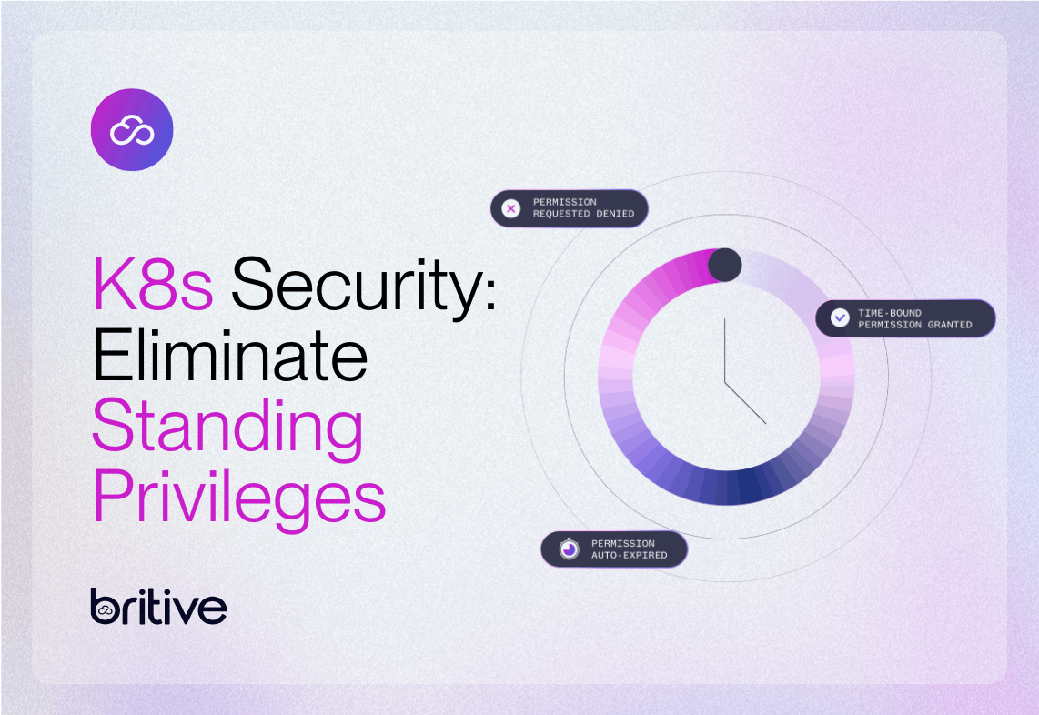The Way Forward for K8 Security: Eliminate Standing Privileges