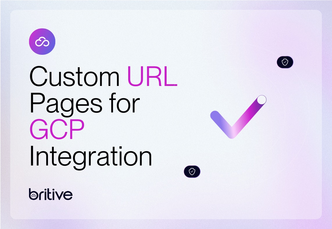 Custom URL Pages for GCP Integration