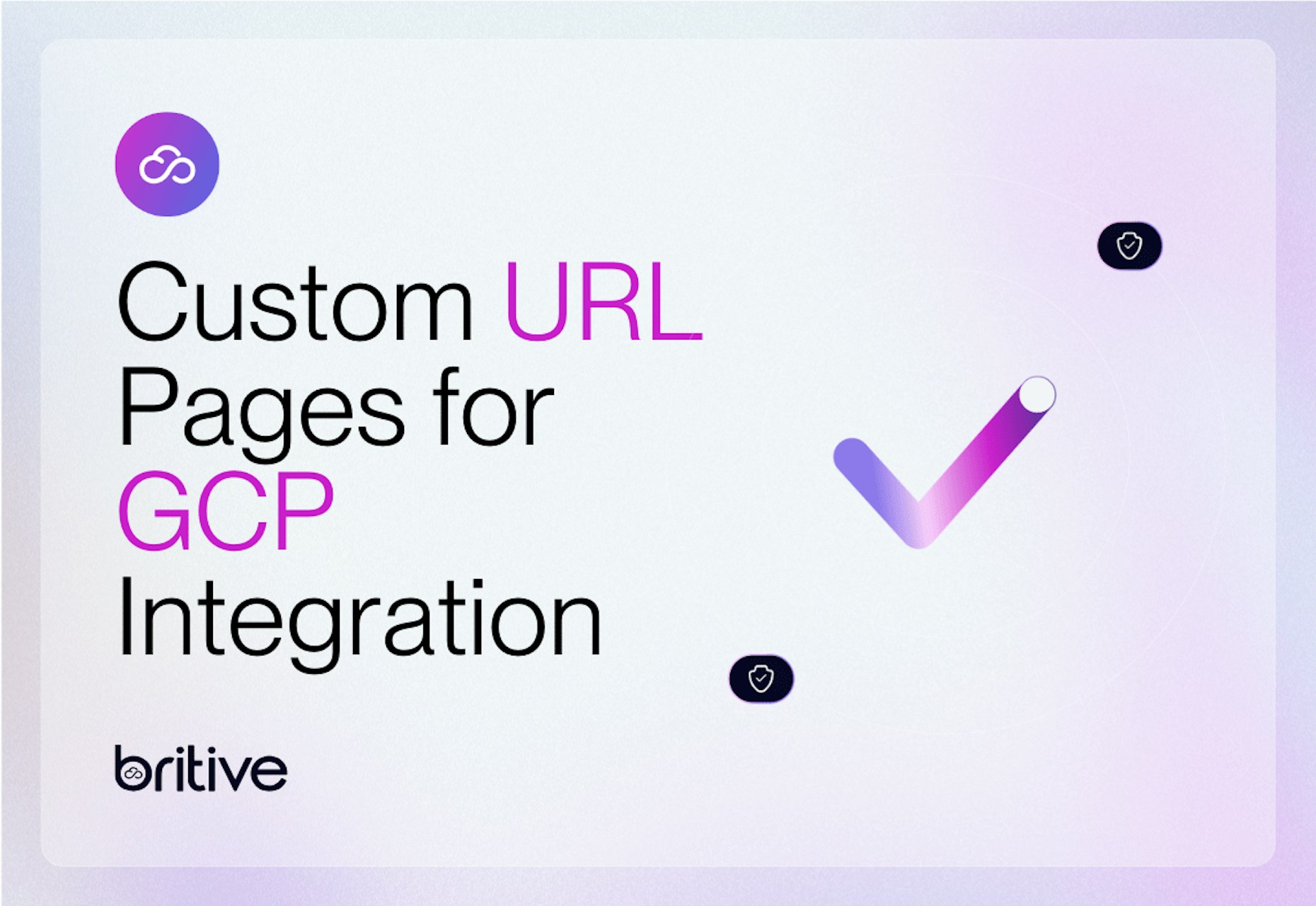 Custom URL Pages for GCP Integration
