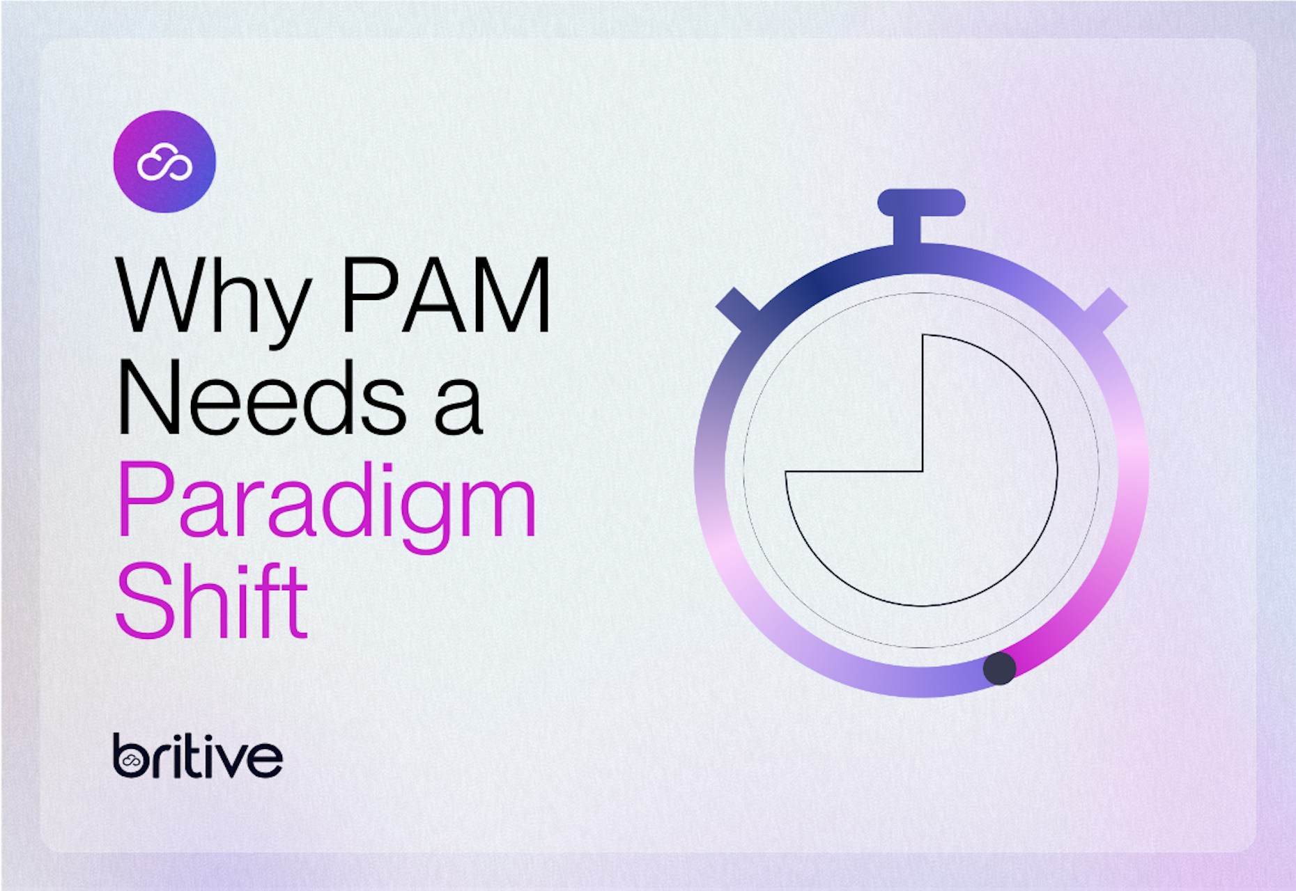 Why PAM needs a paradigm shift