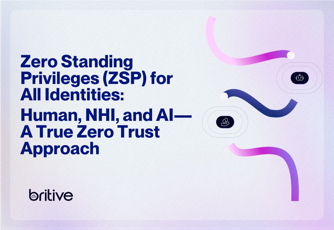 Zero Standing Privileges (ZSP) for All Identities: Human, NHI, and AI—A True Zero Trust Approach