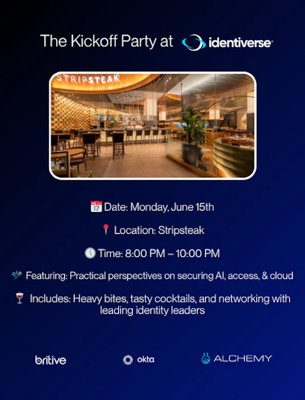 identiverse kickoff party