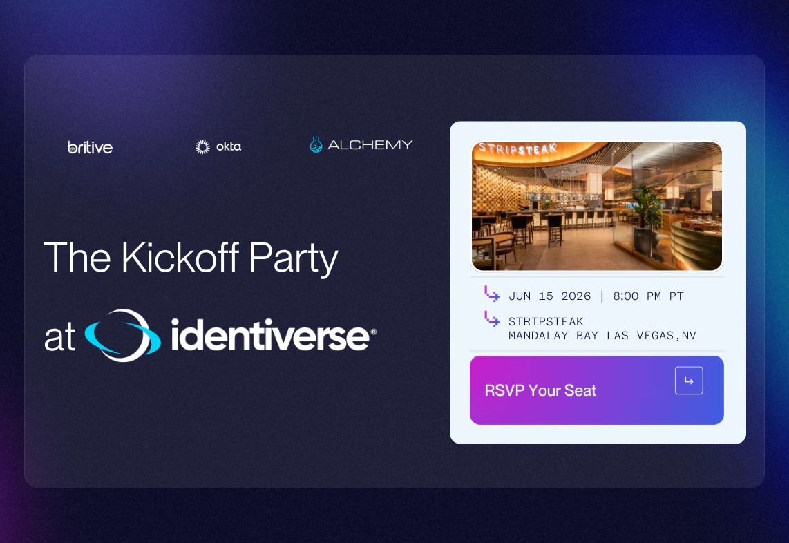 kickoff party at identiverse 2026