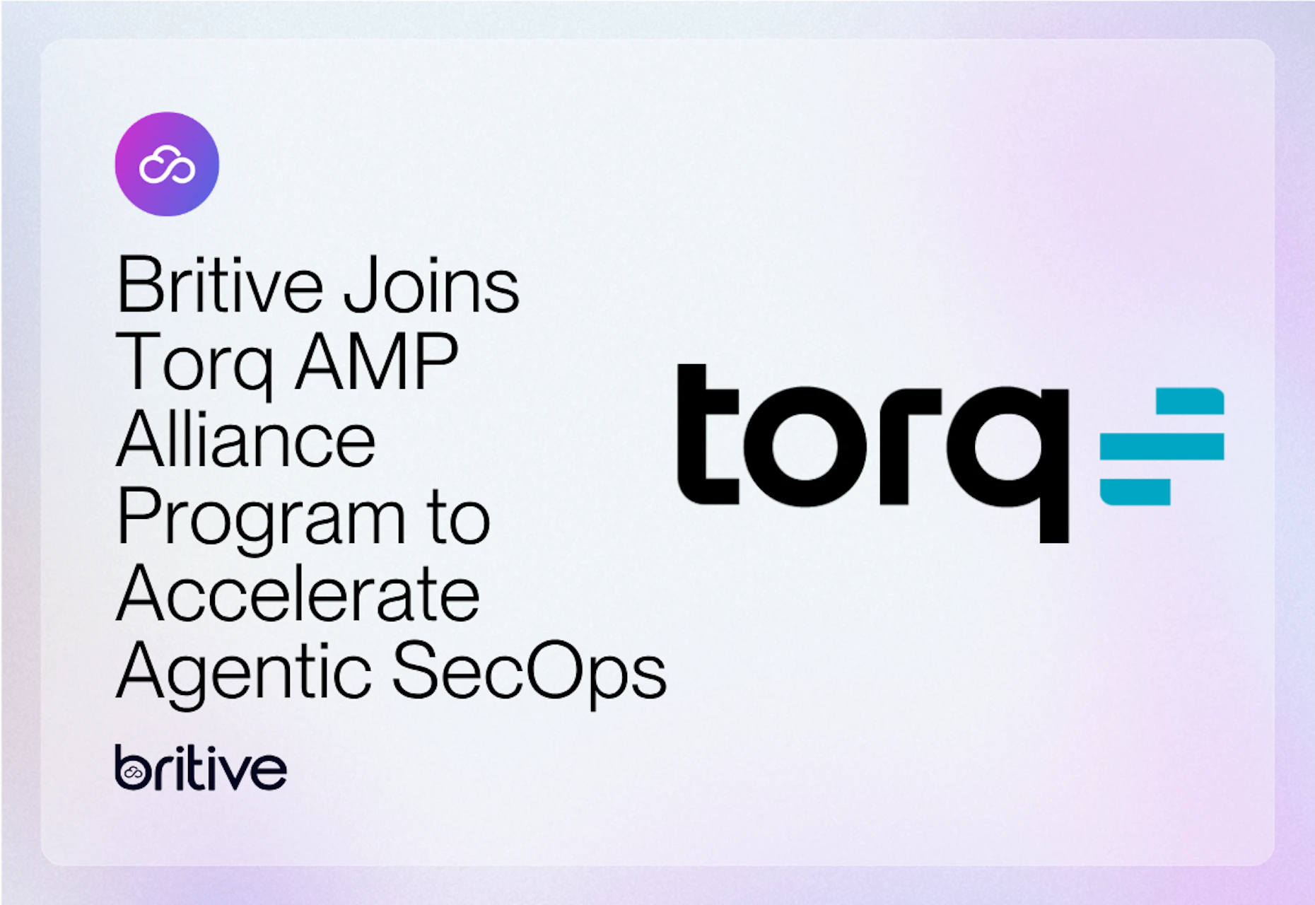 Britive joins Torq AMP alliance program to accelerate agentic secops
