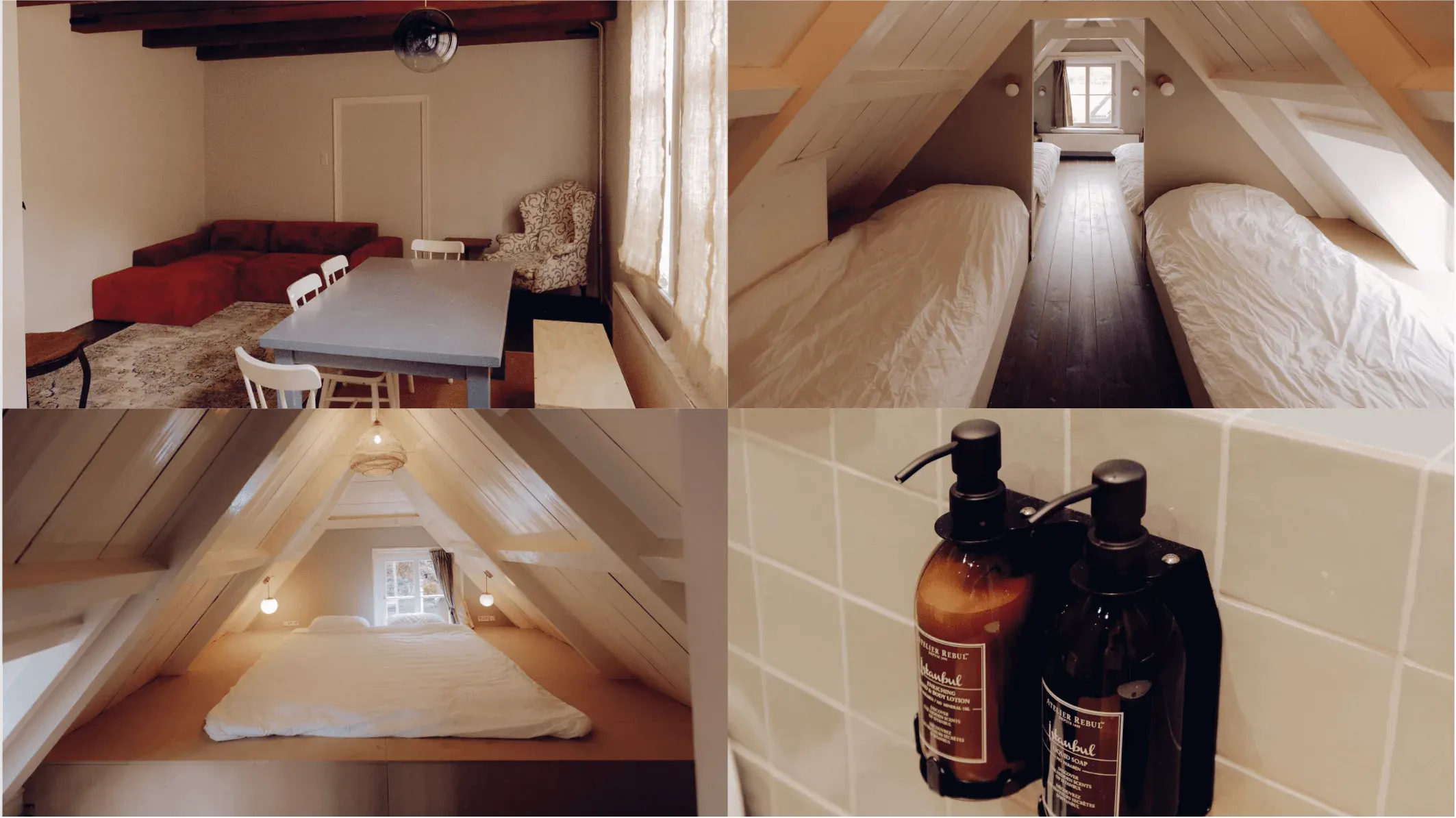 Interieur woonkamer slaapkamers badkamer broekerhuis