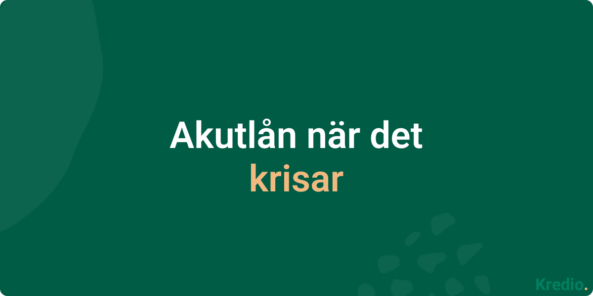 Akutlån