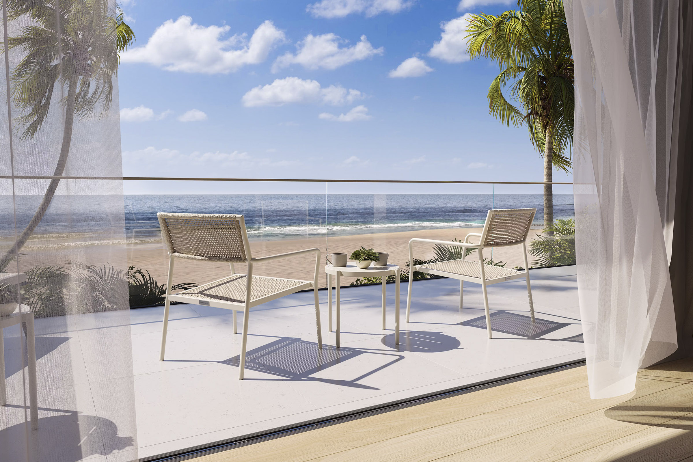 Lisbon Collection – Luxury Rope Outdoor Furniture - Brown Jordan