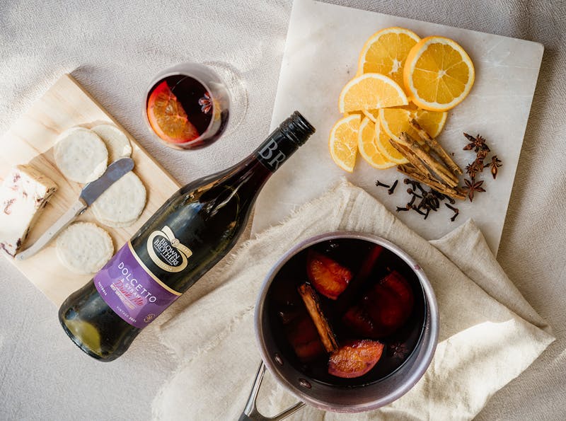 Brown Brothers Dolcetto & Syrah Simple Mulled Wine Recipe