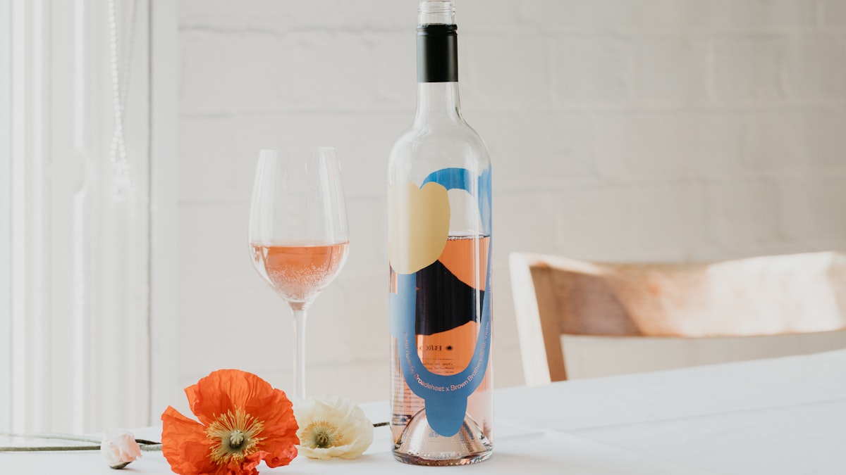 BBxB Rose collaboration wine