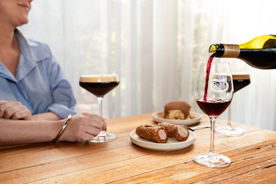 Wine and desserts