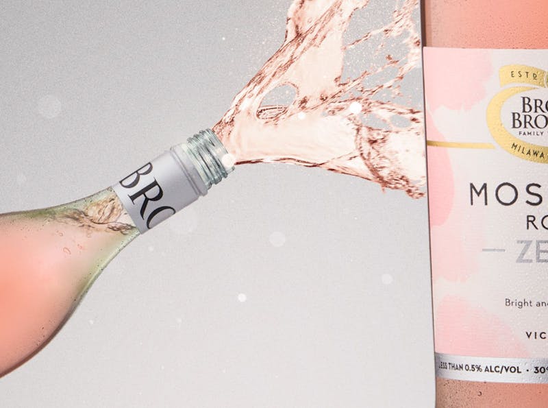 Brown Brothers Moscato Rose Zero