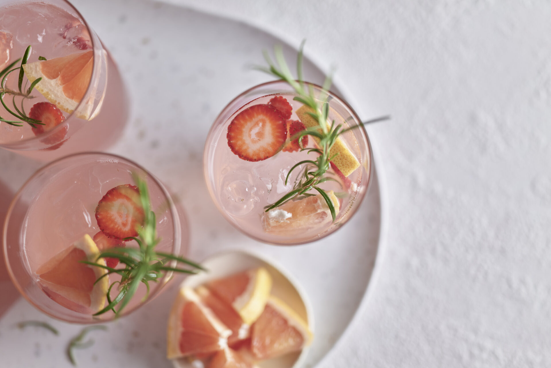Pink Citrus Paradise Cocktails