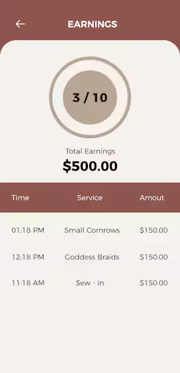 Brownce App Screen