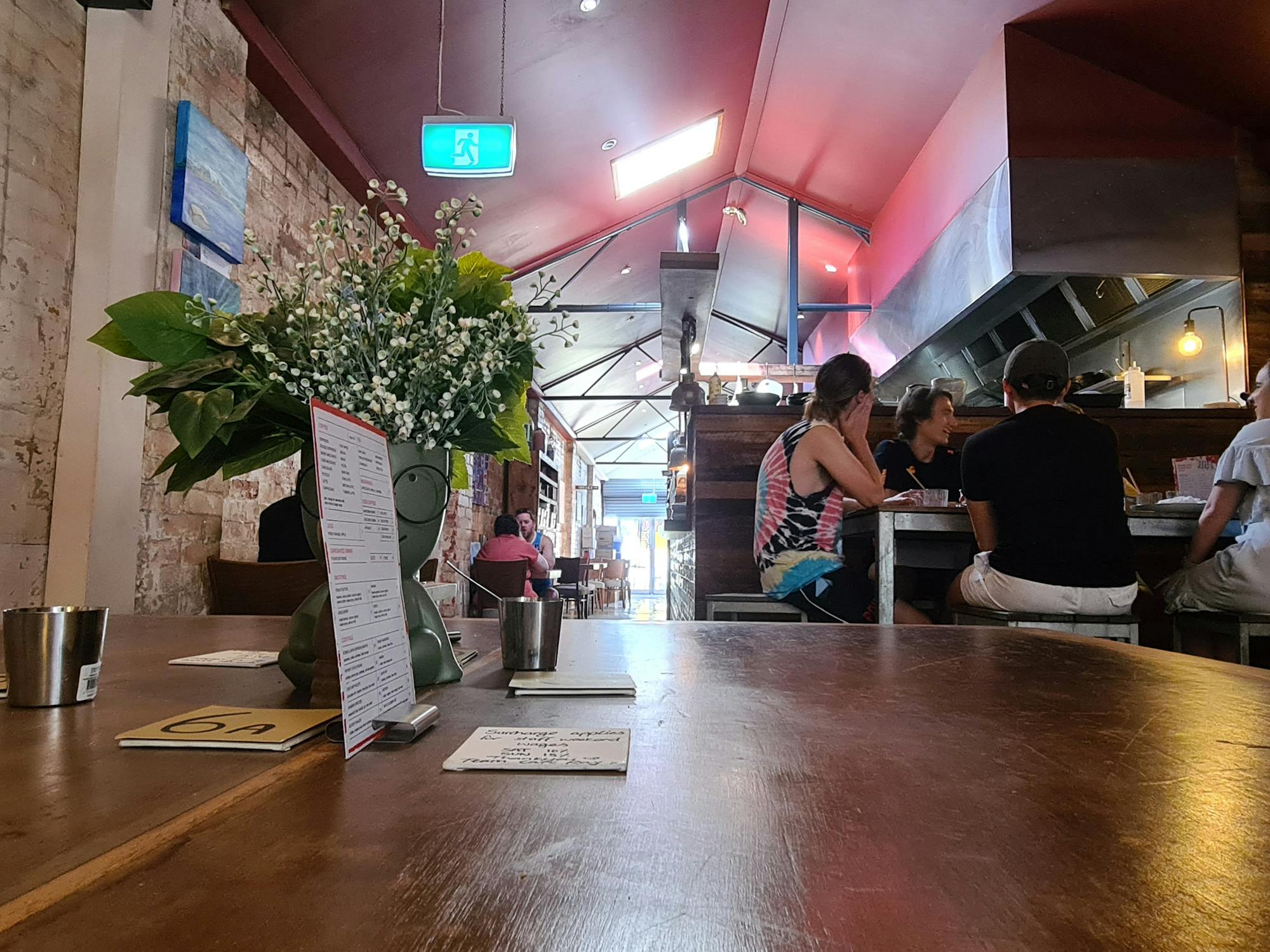 What a cheeky pot plant