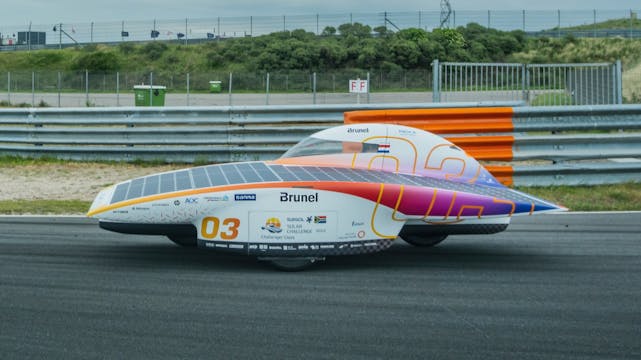Nuna 11S on the Zandvoort circuit