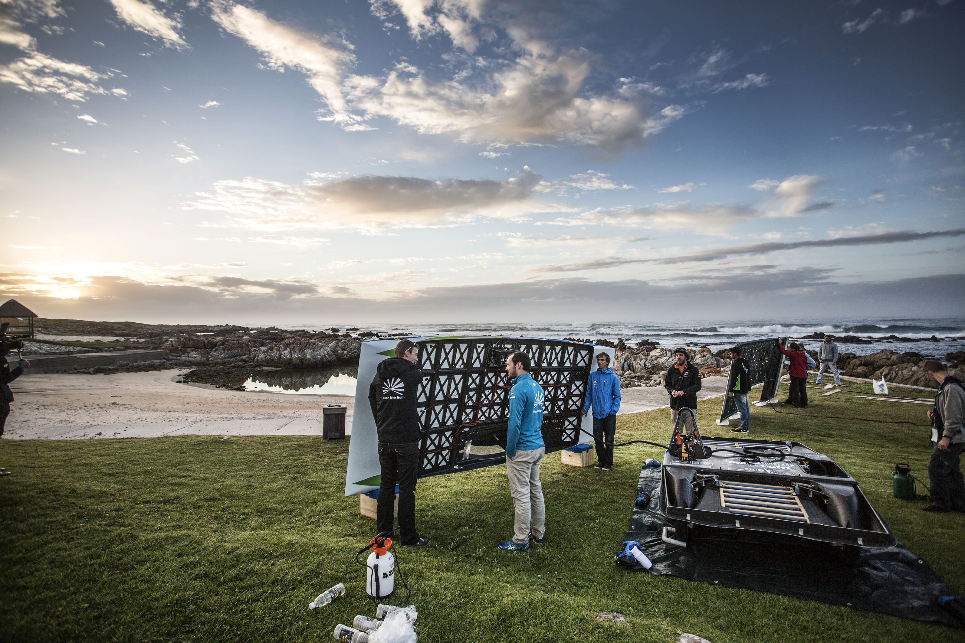 Nuna 7s statisch aan het laden