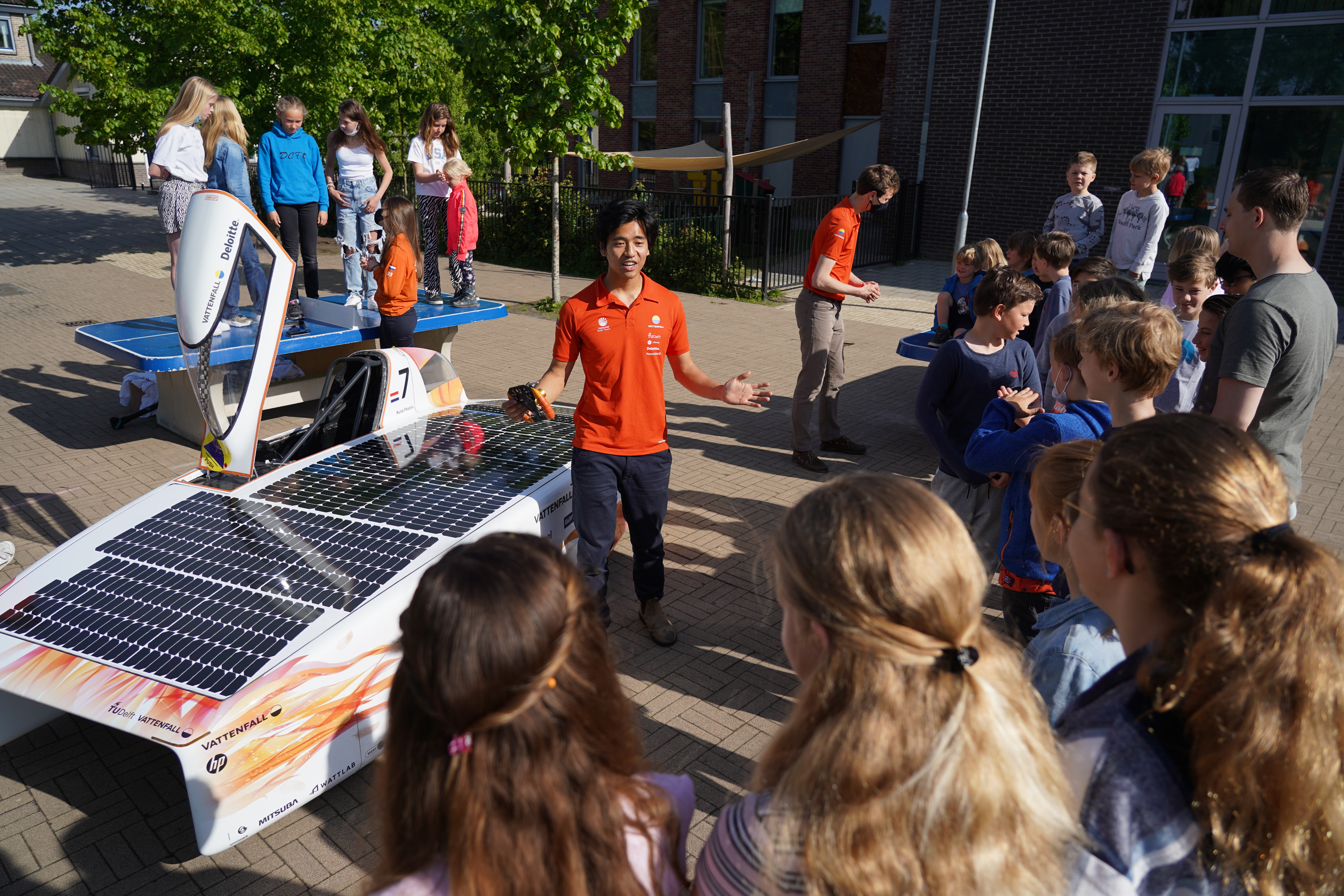 Nuna Phoenix at the schooltour