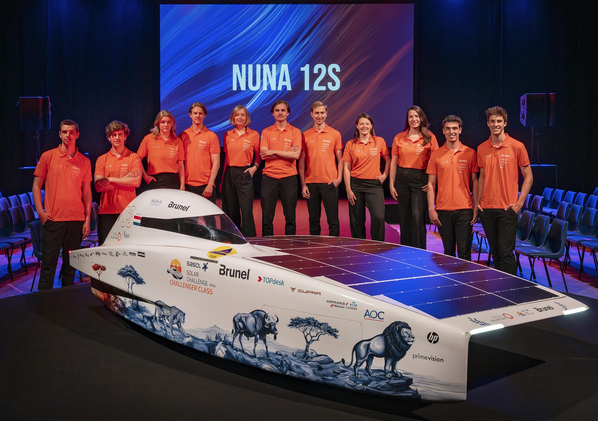 Brunel Solar Team presents it’s most efficient solar car ever