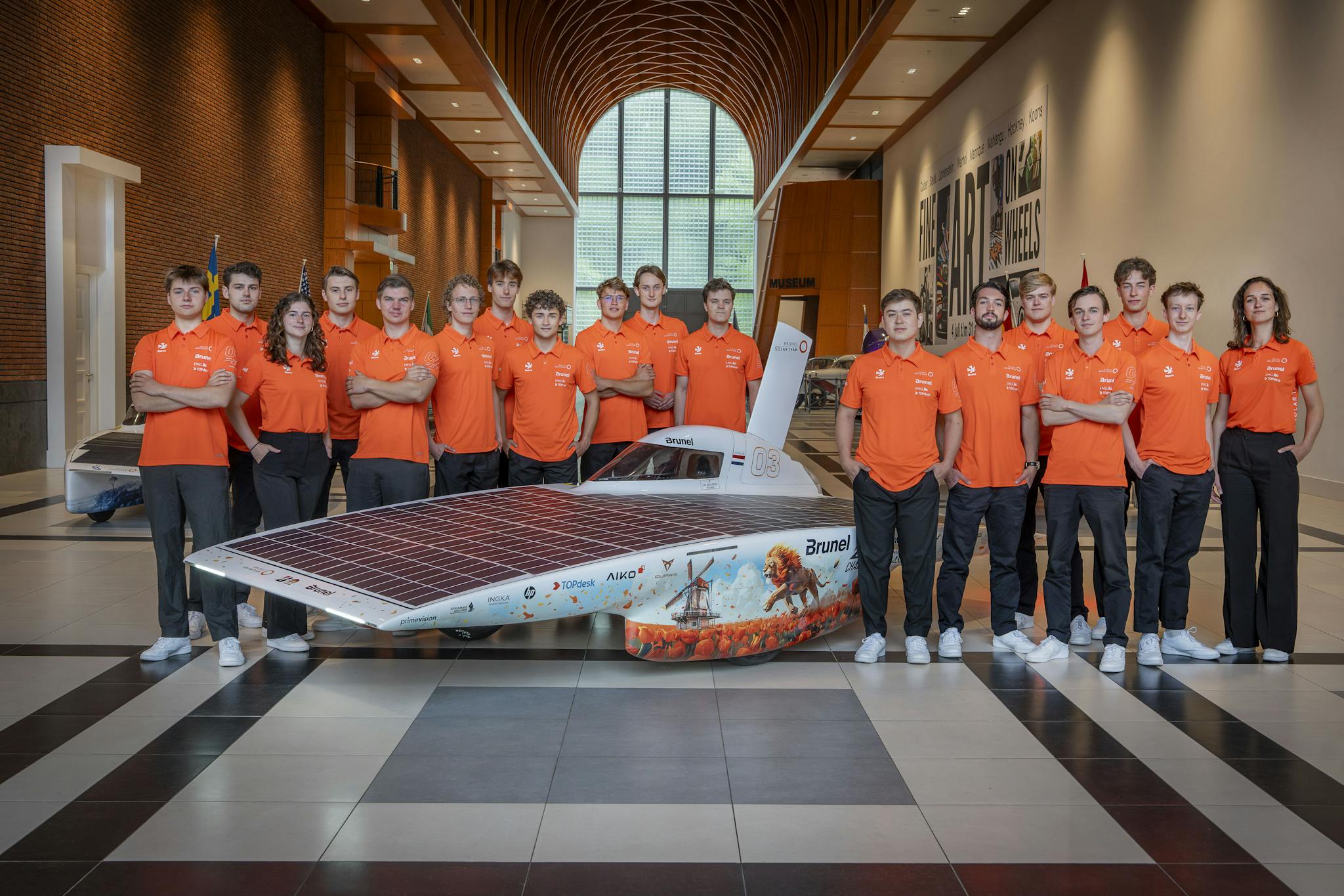 Brunel Solar Team onthult nieuwe zonneauto Nuna 13