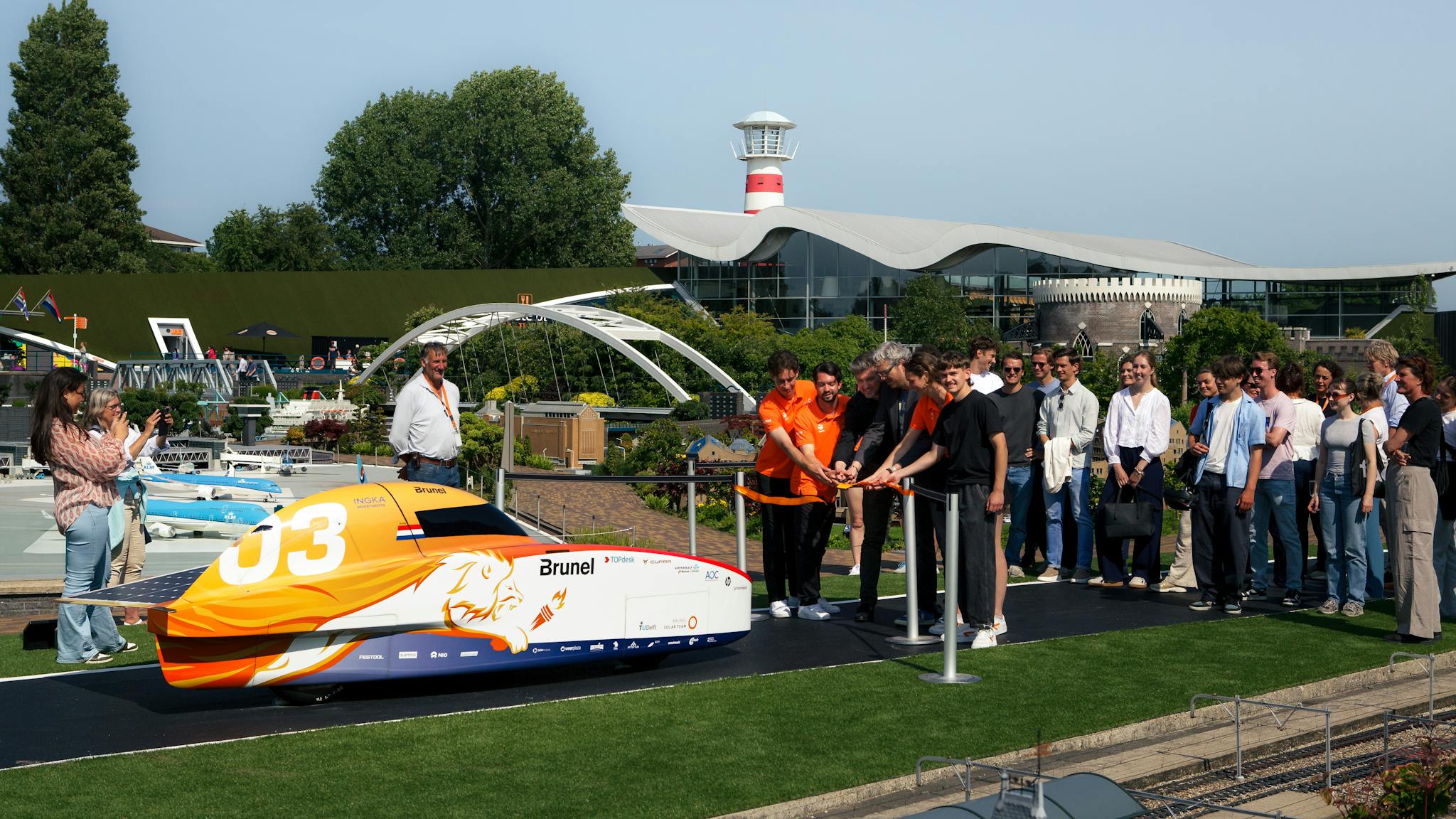 Opening Nuna at Madurodam