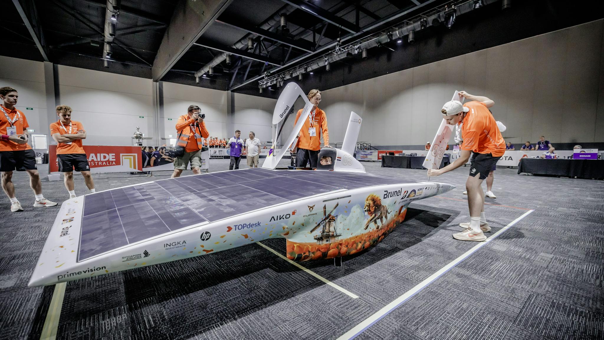 Static Scrutineering swordfin