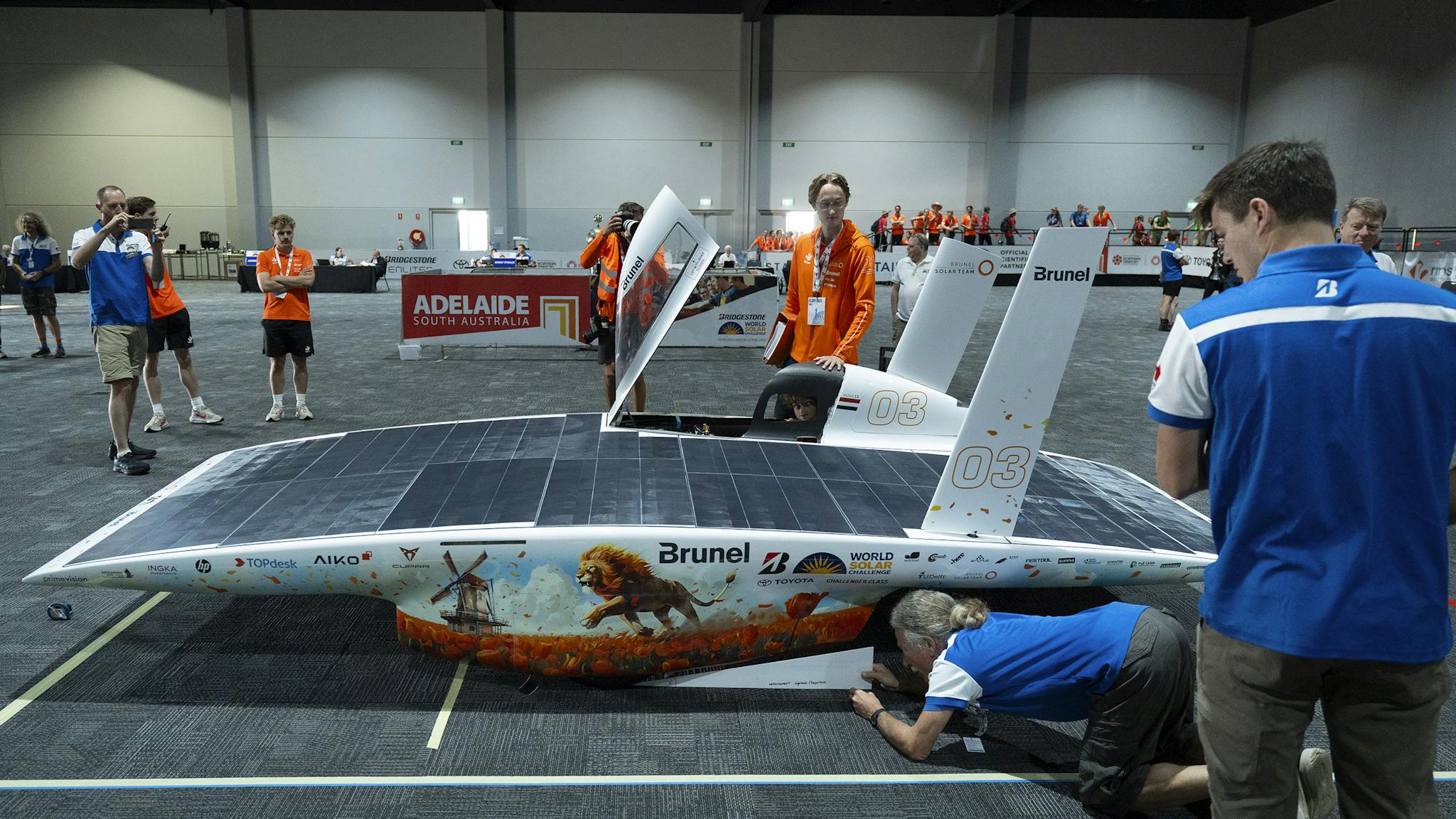 Static Scrutineering swordfin