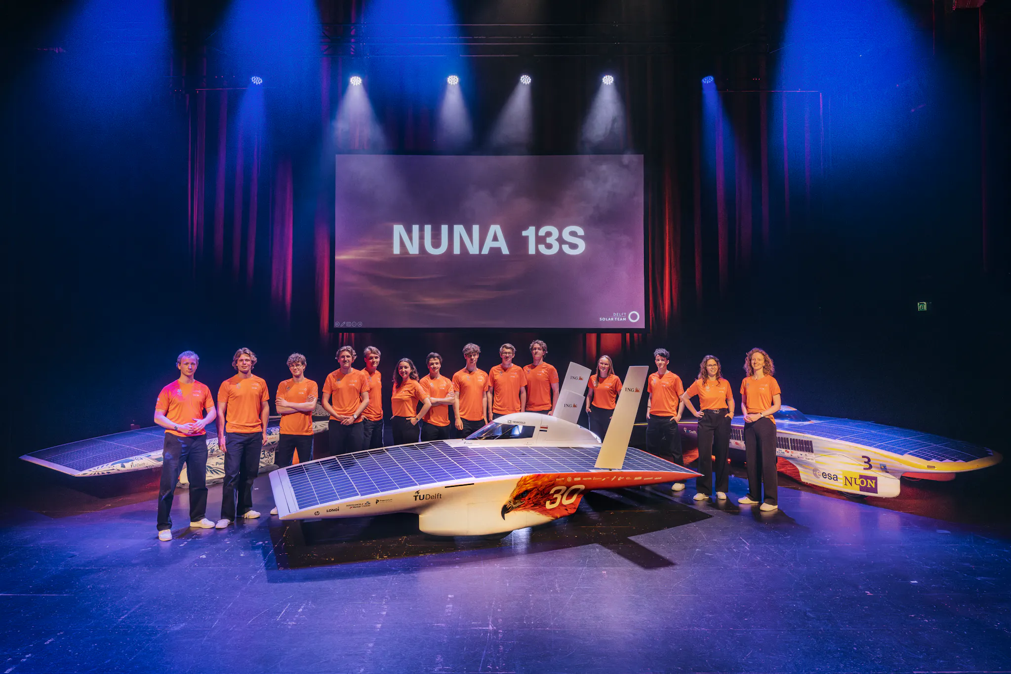 Delft Solar Team reveals solarcar for its debut in the American Solar Challenge