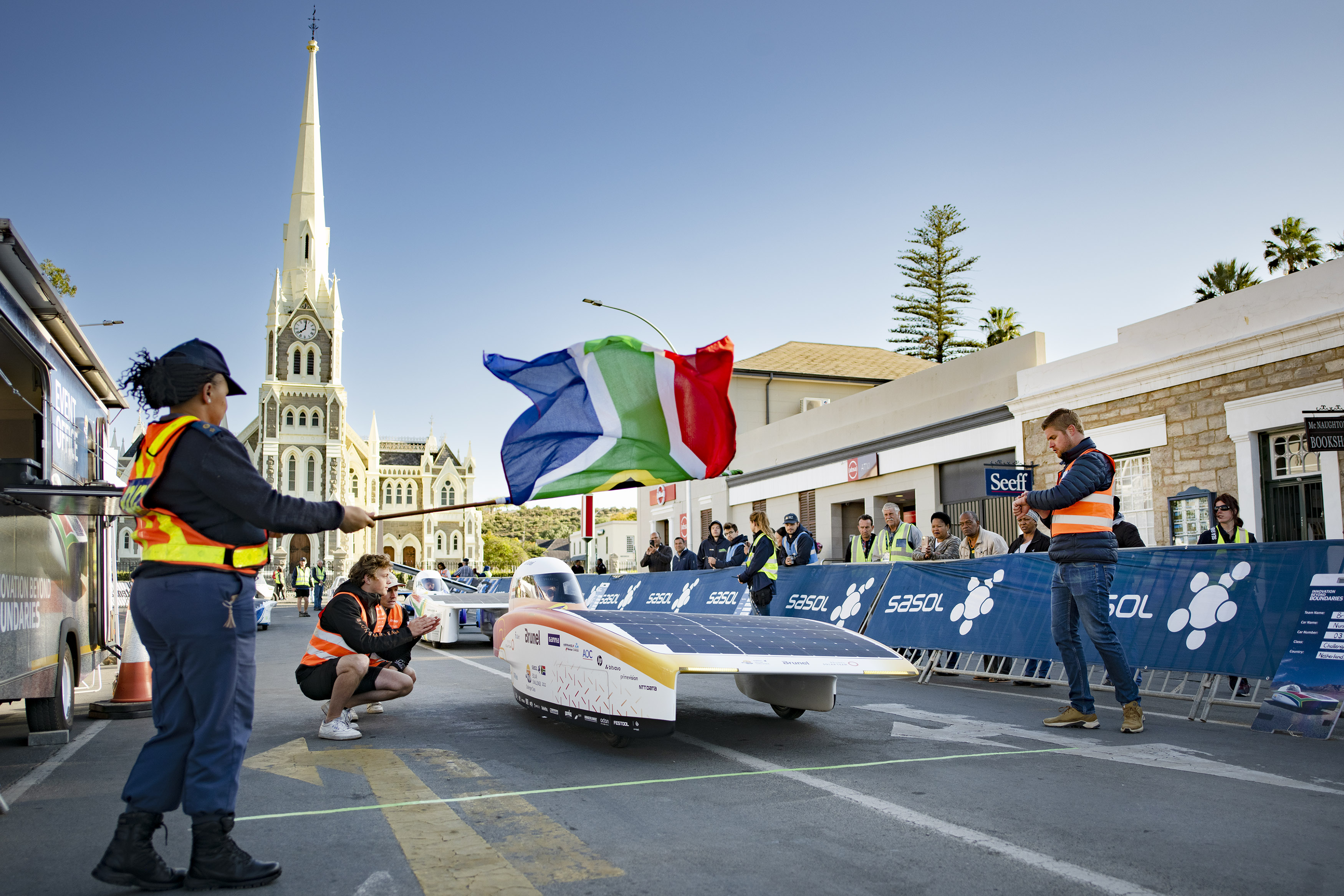 Nuna 11s bij de start van de dag