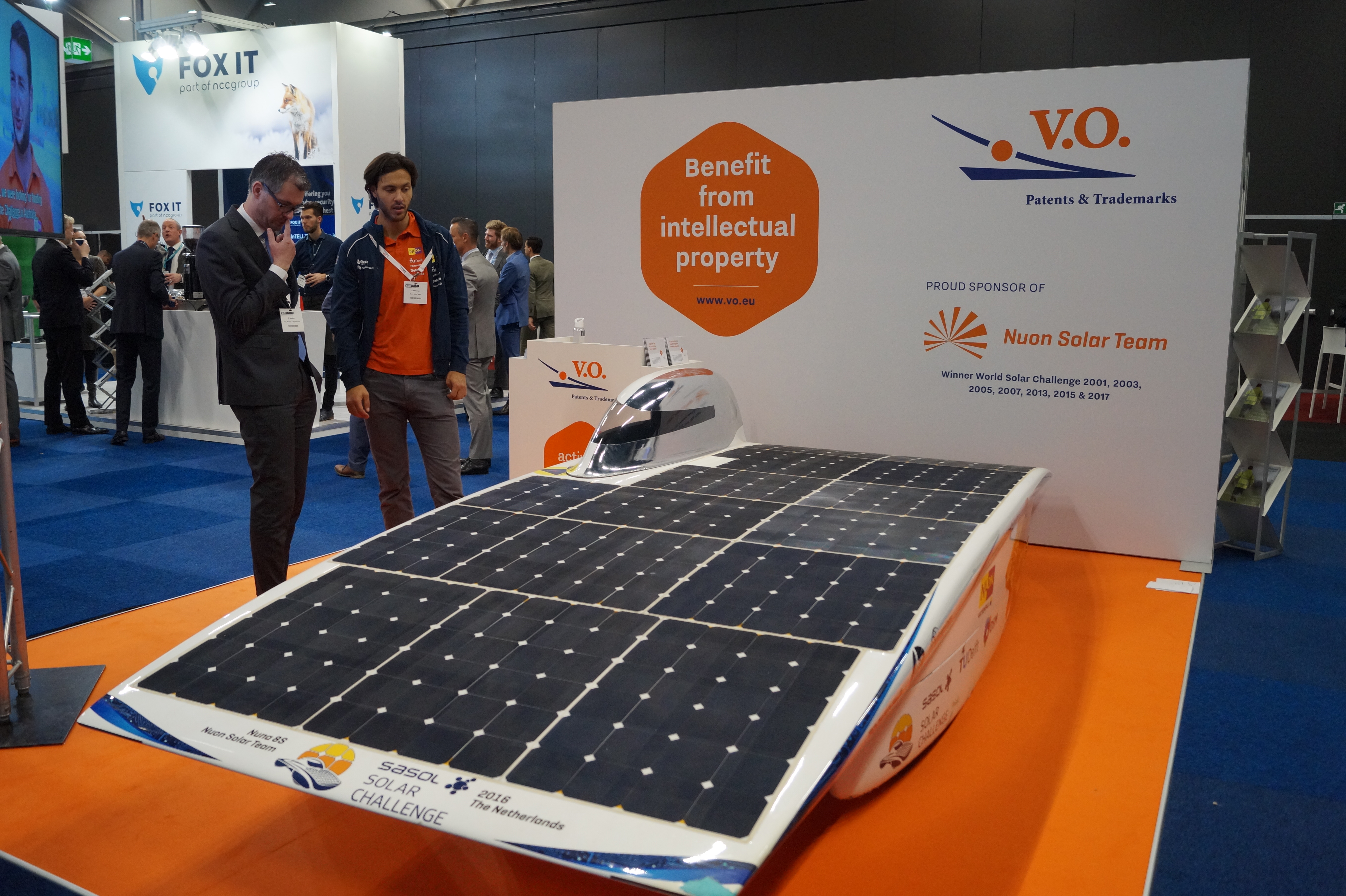 Nuna 8s at an event with partner V.O.