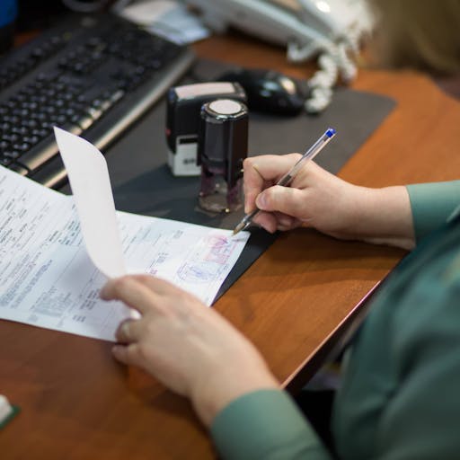 Documenten voor transport naar Spanje