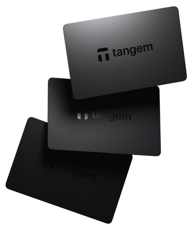 Tangem Wallet cards