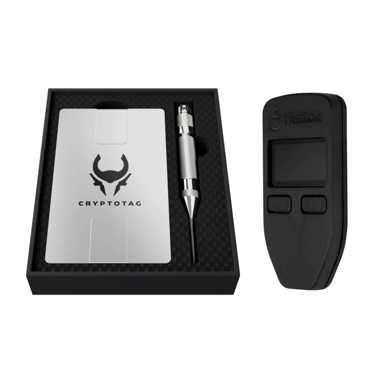 trezor one cryptotag zeus