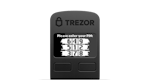 trezor one pin