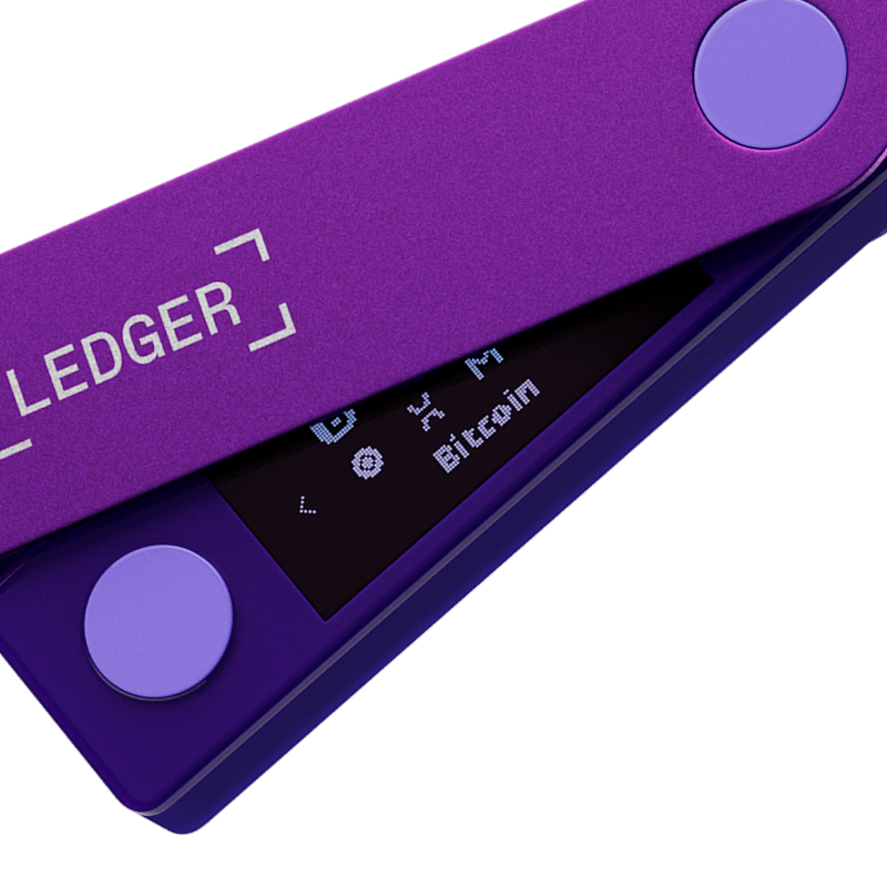 Ledger Nano X Purple Amethyst