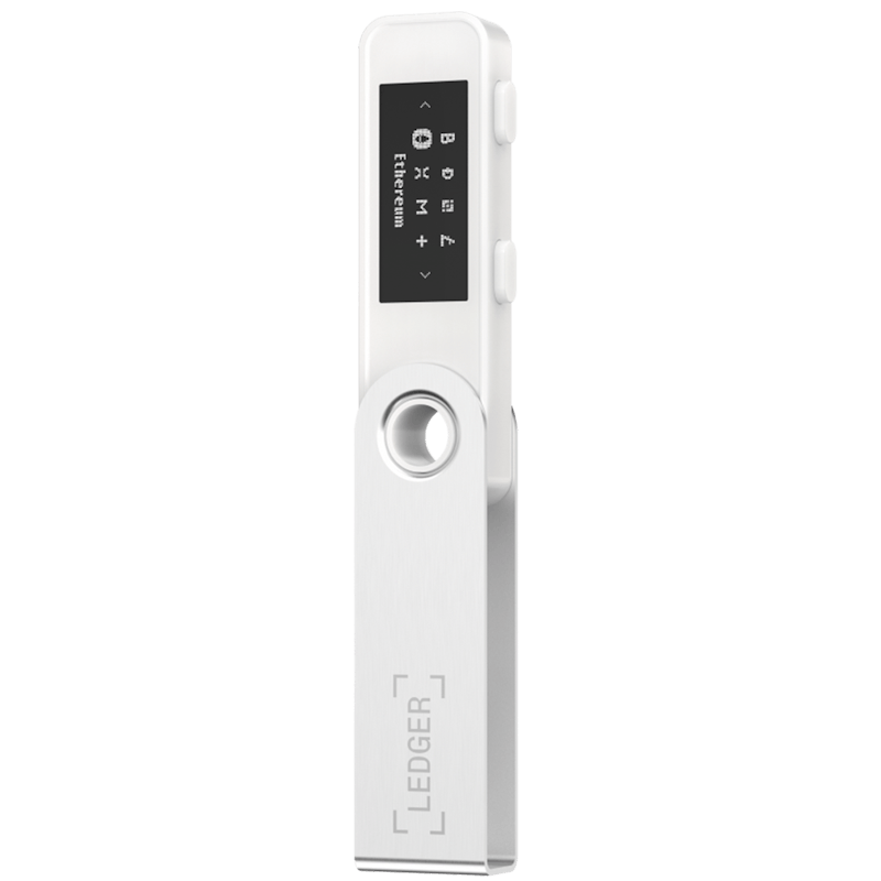 ledger nano s plus mystic white