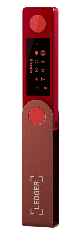 Ledger Nano X Ruby Red