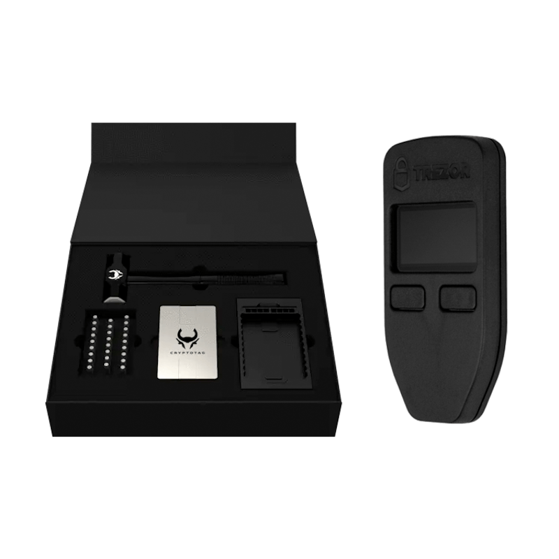 trezor one cryptotag thor