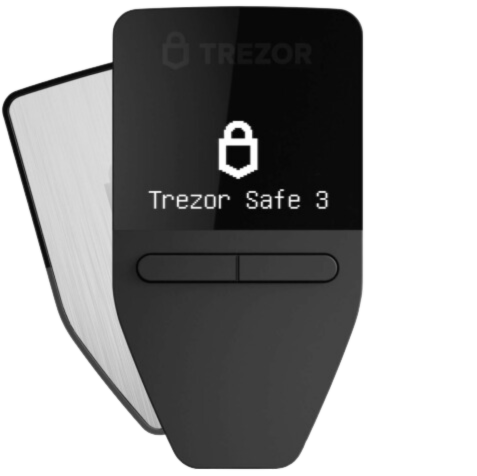 Trezor Safe 3 Stellar Silver | Cryptomaan