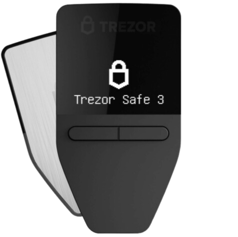 Trezor Safe 3 Stellar Silver