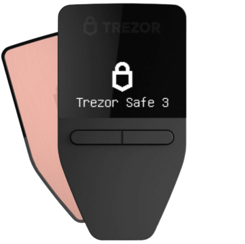 Trezor Safe 3 Galactic Rose