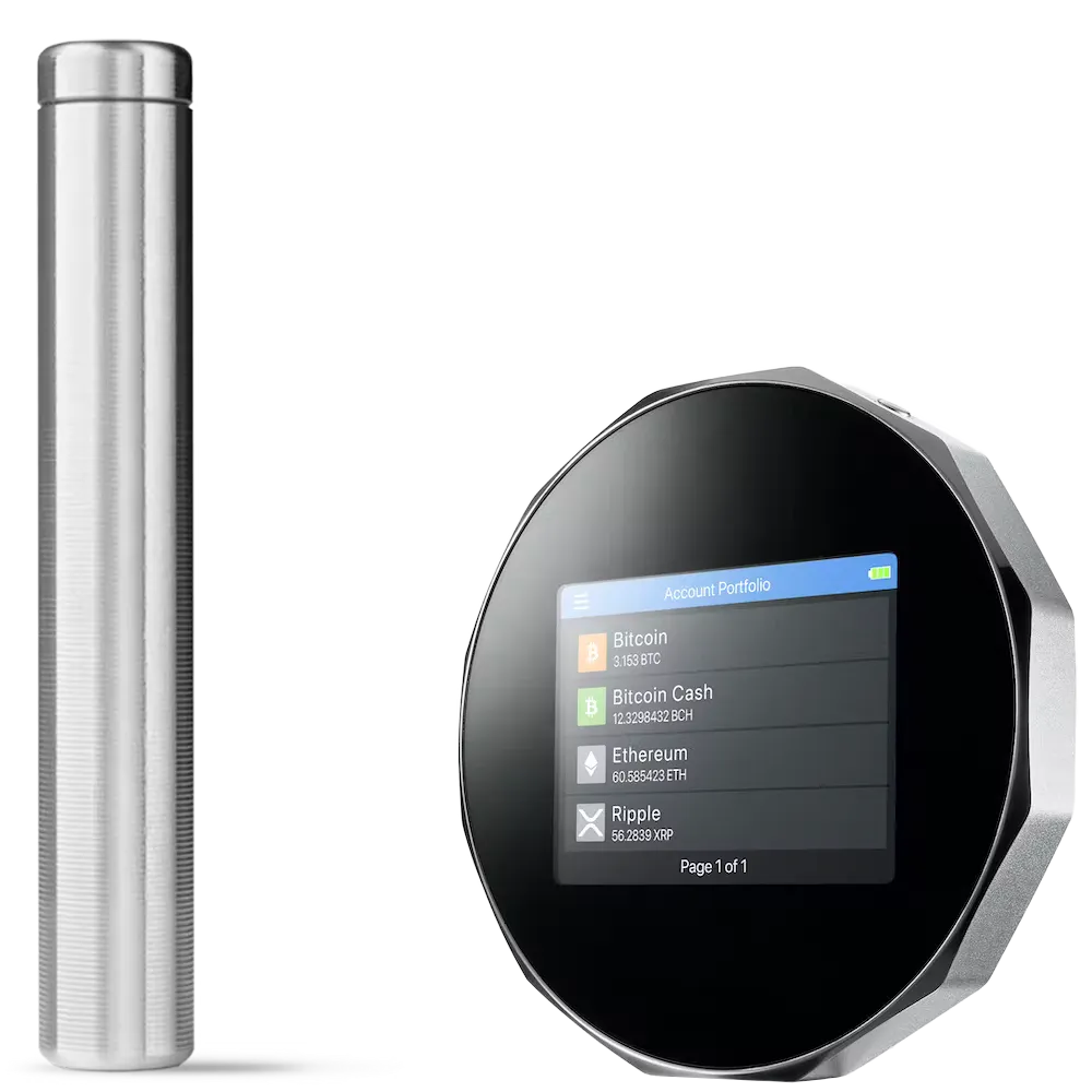 Secux V20 + Cryptosteel Capsule Solo | BTC Direct Shop