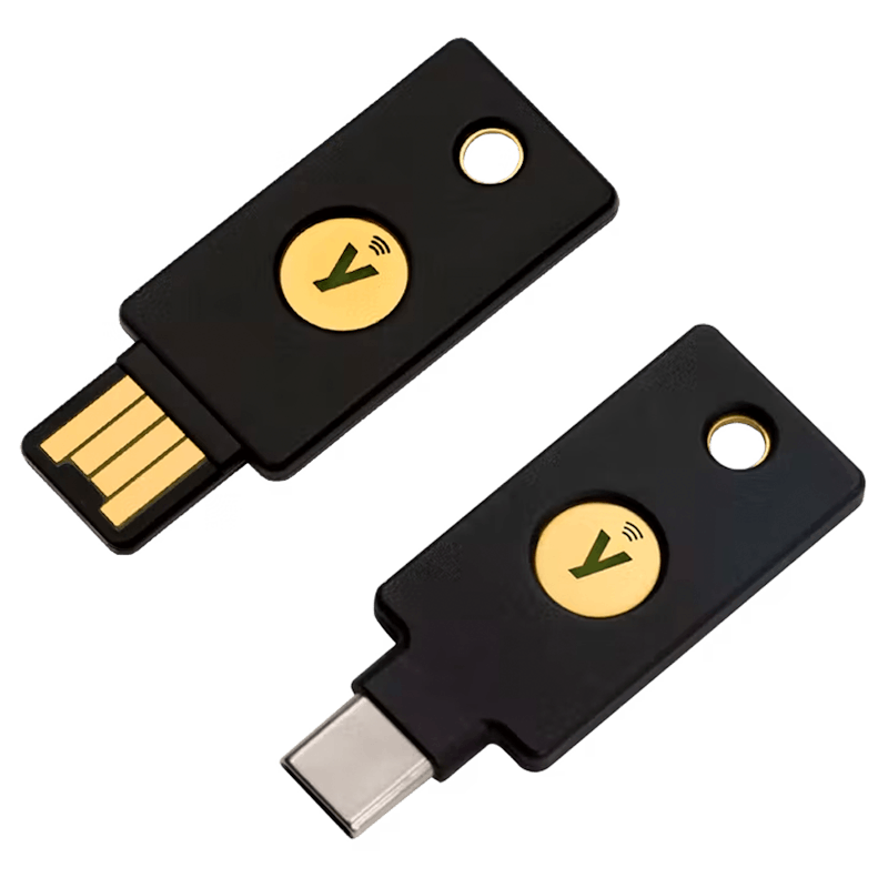 YubiKey 5C NFC + YubiKey 5 NFC