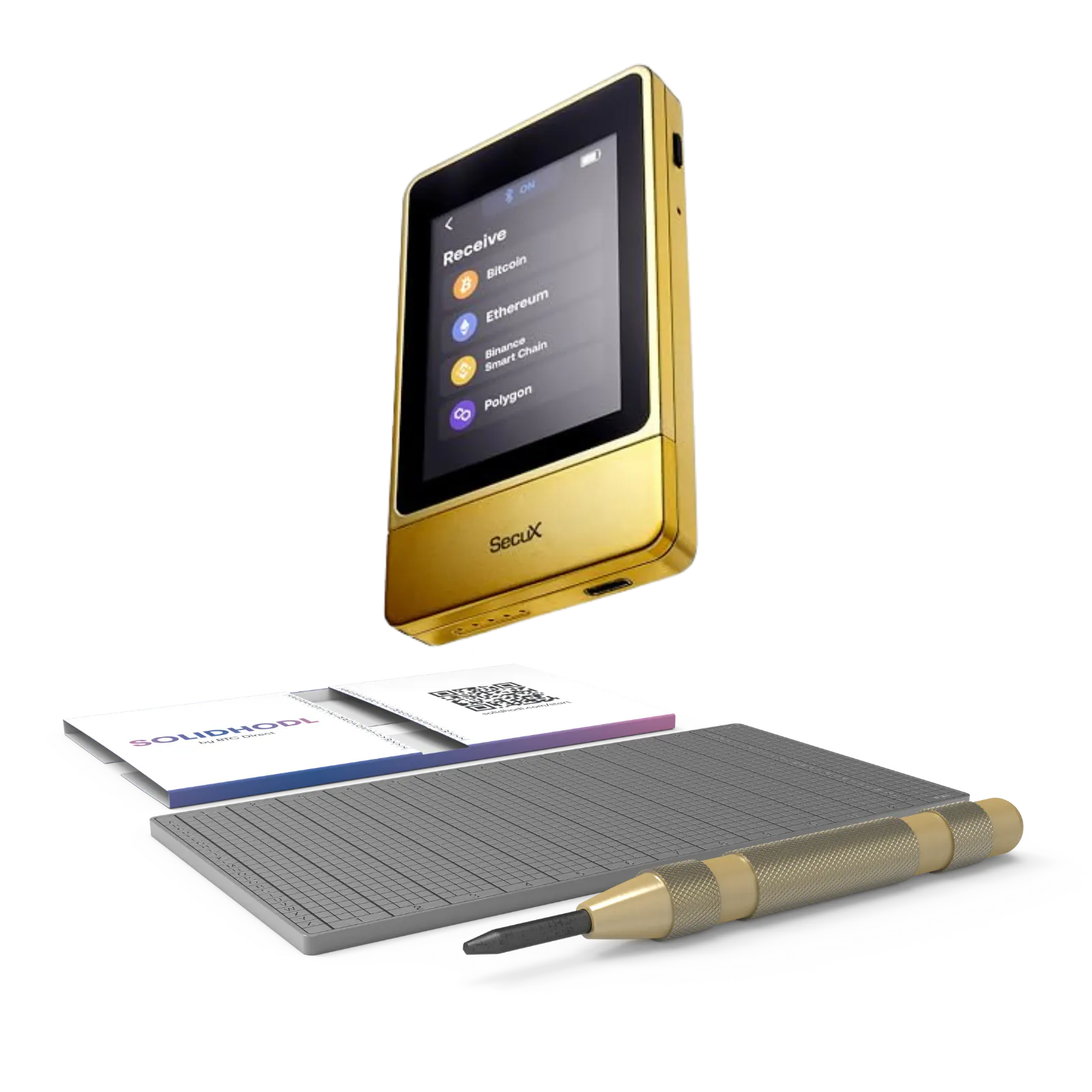 SecuX Neo Series + SOLIDHODL Voordeelbundel kopen | Cryptomaan