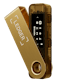ledger nano s plus gold folded