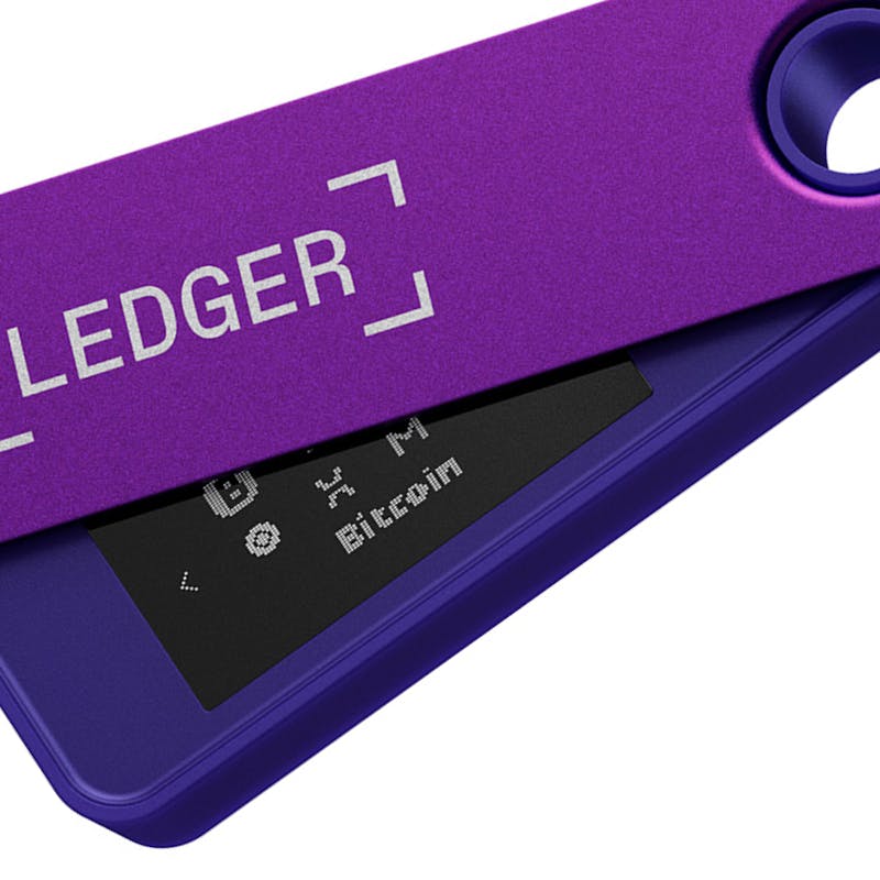 ledger nano s plus purple amethyst