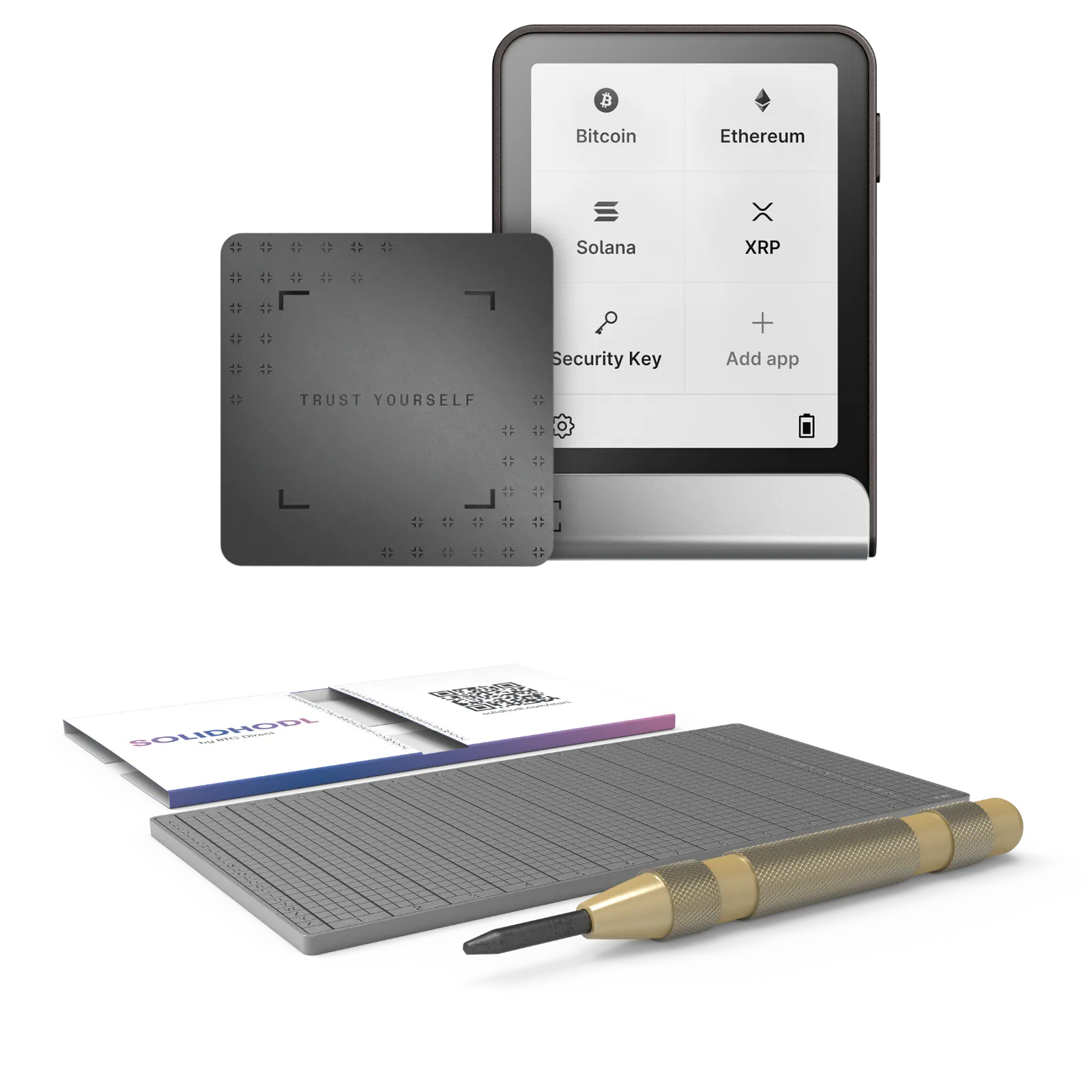 Ledger Flex + SOLIDHODL Voordeelbundel kopen | BTC Direct Shop