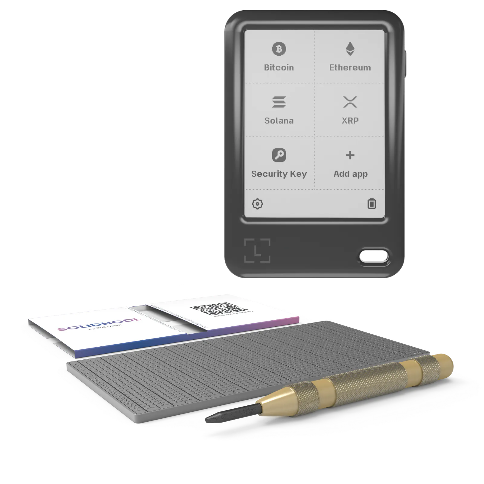 Ledger Nano Gen 5 + SOLIDHODL Voordeelbundel kopen | Cryptomaan