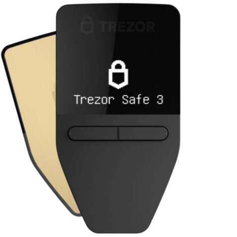 Trezor Safe 3 Solar Gold