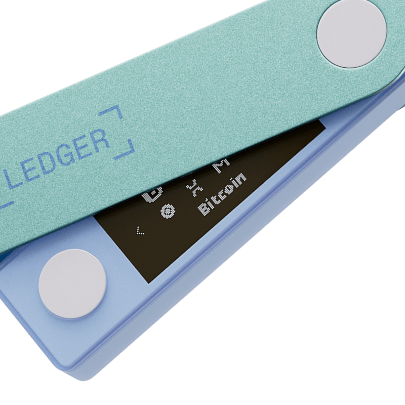 Ledger Nano X pastel green