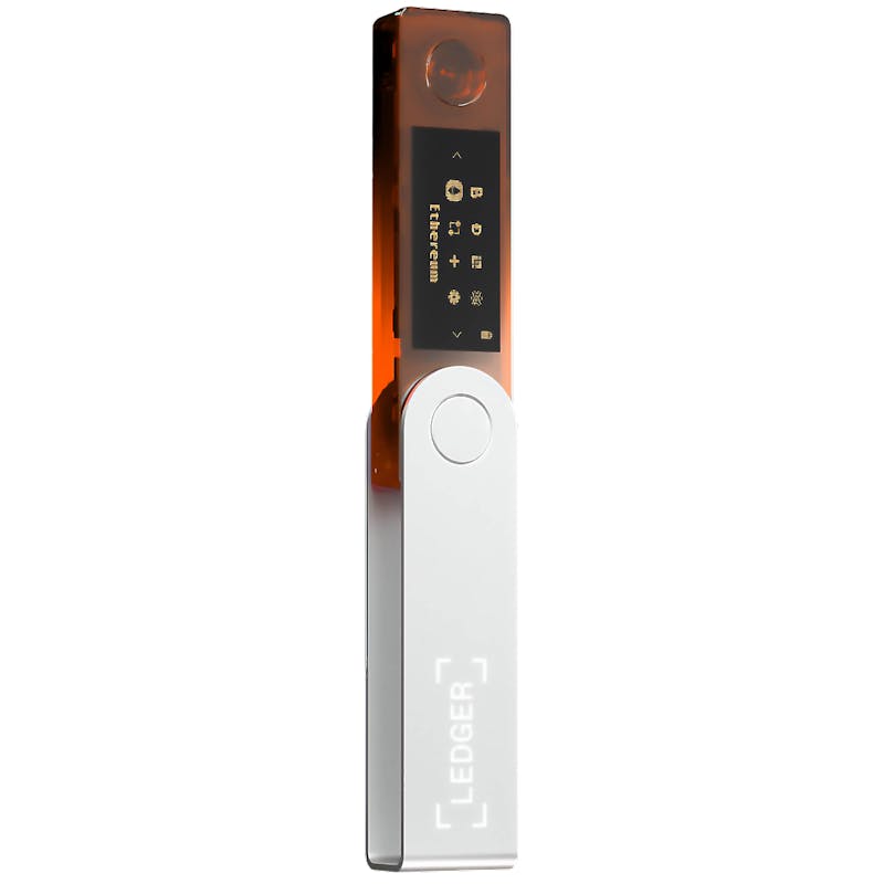 Ledger Nano X Blazing Orange